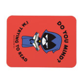 Teen Titans Go! | Raven "Ich versuche zu lesen" Magnet (Horizontal)