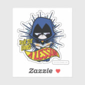 Teen Titans Go! | Raven "Learned A Lesson" Aufkleber (Blatt)