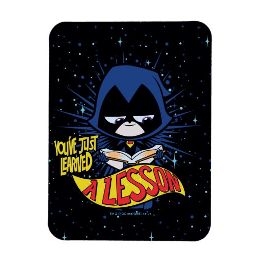 Teen Titans Go! | Raven "Learned A Lesson" Magnet (Vertikal)