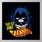 Teen Titans Go! | Raven "Learned A Lesson" Poster (Vorne)