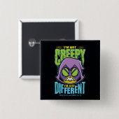 Teen Titans Go! | Raven "Nicht kreativ Ich bin and Button (Vorne & Hinten)