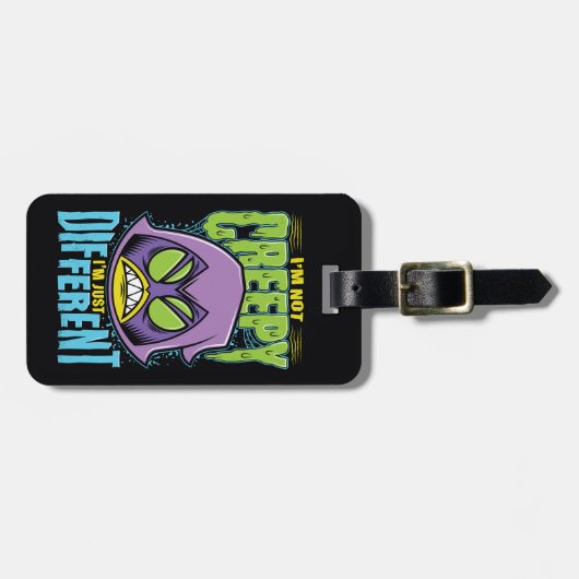 Teen Titans Go! | Raven "Nicht kreativ Ich bin and Gepäckanhänger (Vorderseite horizontal)