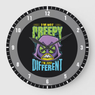Teen Titans Go! Raven "Nicht kreativ Ich bin and Große Wanduhr