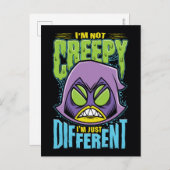 Teen Titans Go! | Raven "Nicht kreativ Ich bin and Postkarte (Vorne/Hinten)