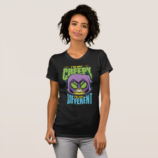 Teen Titans Go! | Raven "Nicht kreativ Ich bin and T-Shirt (Vorne ganz)
