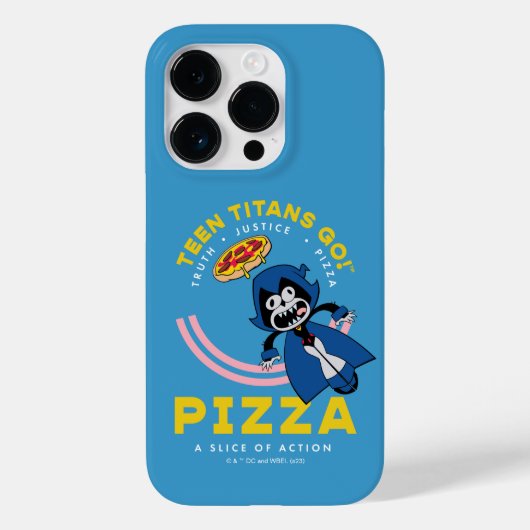 Teen Titans Go! Raven "Truth Justice Pizza" Case-Mate iPhone Hülle (Rückseite)
