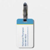 Teen Titans Go! Raven "Truth Justice Pizza" Gepäckanhänger (Rückseite vertikal)