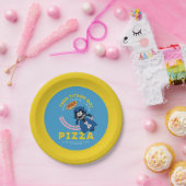 Teen Titans Go! Raven "Truth Justice Pizza" Pappteller (Party)