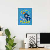 Teen Titans Go! Raven "Truth Justice Pizza" Poster (Heimbüro)