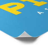 Teen Titans Go! Raven "Truth Justice Pizza" Poster (Ecke)