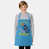 Teen Titans Go! Raven "Truth Justice Pizza" Schürze (Getragen)