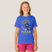 Teen Titans Go! Raven "Truth Justice Pizza" T-Shirt (Vorne ganz)