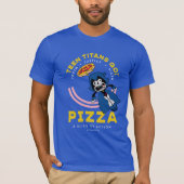 Teen Titans Go! Raven "Truth Justice Pizza" T-Shirt (Vorderseite)