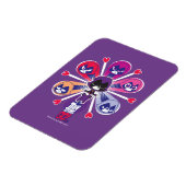 Teen Titans Go! | Raven's Emoticlones Magnet (Linke Seite)