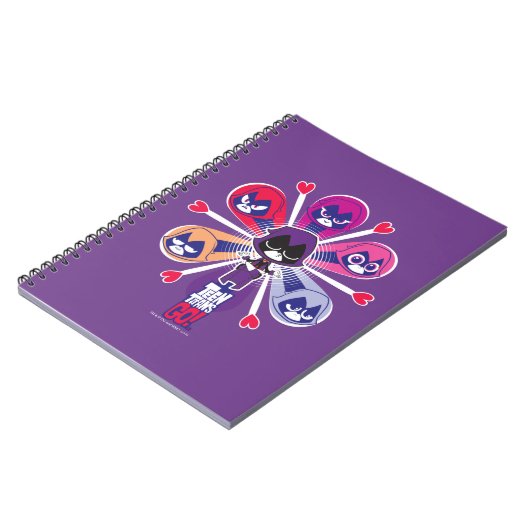 Teen Titans Go! | Raven's Emoticlones Notizblock (Linke Seite)