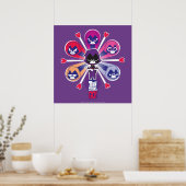 Teen Titans Go! | Raven's Emoticlones Poster (Küche)