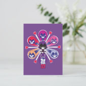 Teen Titans Go! | Raven's Emoticlones Postkarte (Stehend Vorderseite)