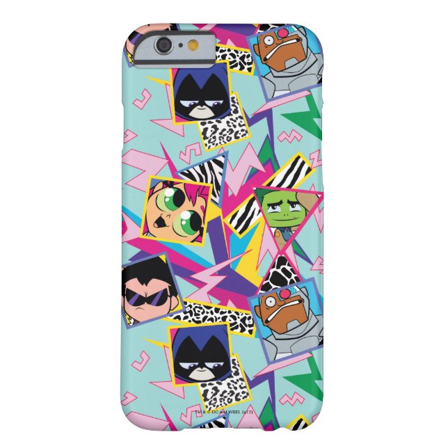 Teen Titans Go! | Retro 90's Group Collage Case-Mate iPhone Hülle (Rückseite)