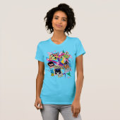 Teen Titans Go! | Retro 90's Group Collage T-Shirt (Vorne ganz)