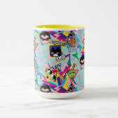 Teen Titans Go! | Retro 90's Group Collage Tasse (Zentrum)