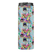 Teen Titans Go! | Retro 90's Group Collage Thermosbecher (Rückseite)