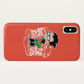 Teen Titans Go! | Robin Hintern Scooty Buns Case-Mate iPhone Hülle (Rückseite (Horizontal))