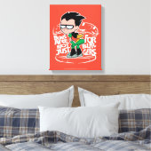Teen Titans Go! | Robin Hintern Scooty Buns Leinwanddruck (Insitu (Schlafzimmer))