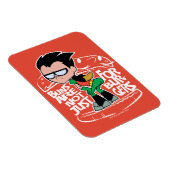 Teen Titans Go! | Robin Hintern Scooty Buns Magnet (Rechte Seite)