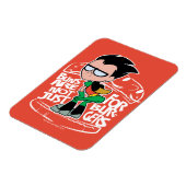 Teen Titans Go! | Robin Hintern Scooty Buns Magnet (Linke Seite)