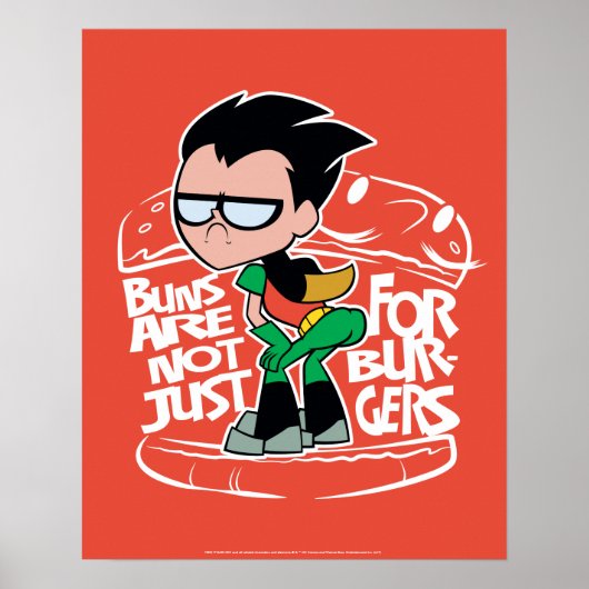 Teen Titans Go! | Robin Hintern Scooty Buns Poster (Vorne)