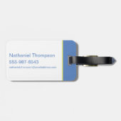 Teen Titans Go! Robin "Truth Justice Pizza" Gepäckanhänger (Rückseite horizontal)