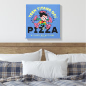 Teen Titans Go! Robin "Truth Justice Pizza" Leinwanddruck (Insitu (Schlafzimmer))