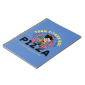 Teen Titans Go! Robin "Truth Justice Pizza" Notizblock (Linke Seite)