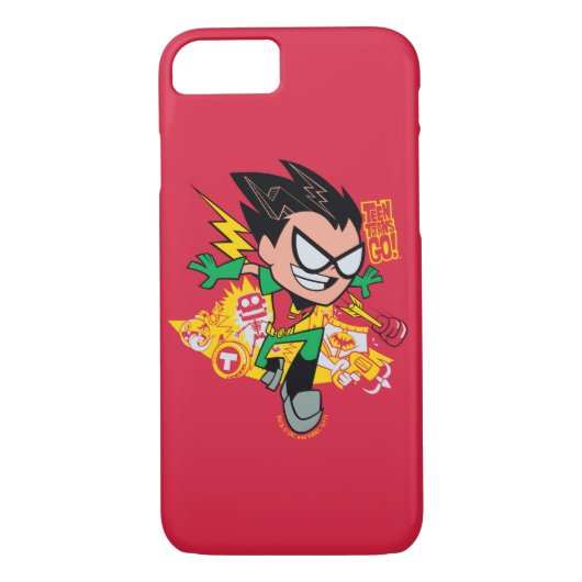 Teen Titans Go! | Robin's Arsenal Graphic Case-Mate iPhone Hülle (Rückseite)