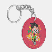 Teen Titans Go! | Robin's Arsenal Graphic Schlüsselanhänger (Vorderseite links)