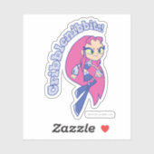 Teen Titans Go! | Starfire "Cribblenibbits" Aufkleber (Blatt)