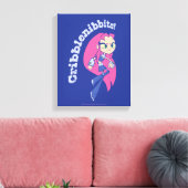 Teen Titans Go! | Starfire "Cribblenibbits" Leinwanddruck (Insitu (Wohnzimmer))