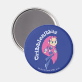 Teen Titans Go! | Starfire "Cribblenibbits" Magnet (Vorderseite/Rückseite)