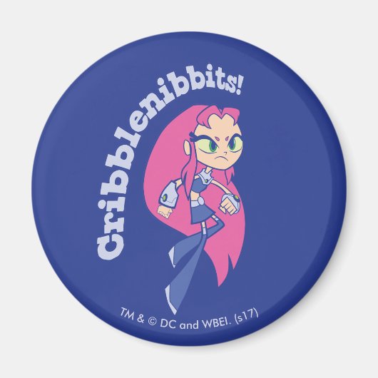 Teen Titans Go! | Starfire "Cribblenibbits" Magnet (Vorne)