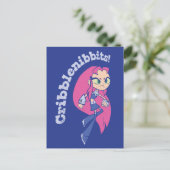 Teen Titans Go! | Starfire "Cribblenibbits" Postkarte (Stehend Vorderseite)
