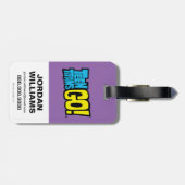 Teen Titans Go! | Starfire "Ich habe das Glück" Gepäckanhänger (Rückseite horizontal)