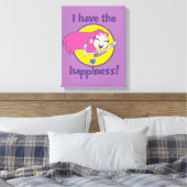 Teen Titans Go! | Starfire "Ich habe das Glück" Leinwanddruck (Insitu (Schlafzimmer))