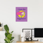 Teen Titans Go! | Starfire "Ich habe das Glück" Poster (Heimbüro)