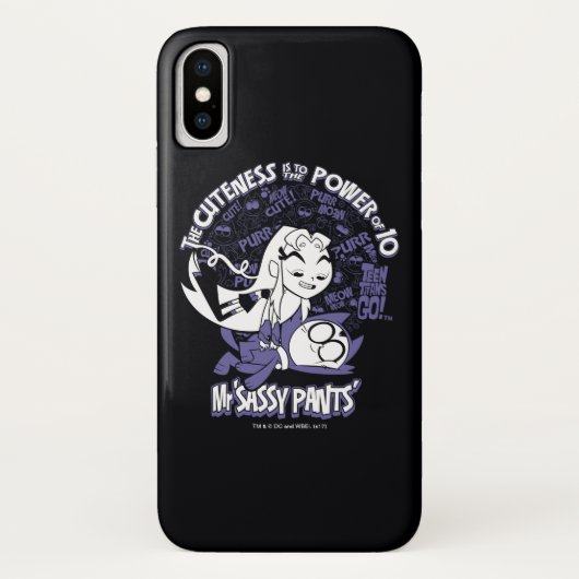 Teen Titans Go! | Starfire & Mr. Sassy Pants Case-Mate iPhone Hülle (Rückseite)