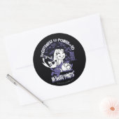 Teen Titans Go! | Starfire & Mr. Sassy Pants Runder Aufkleber (Umschlag)