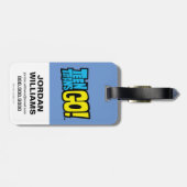 Teen Titans Go! | Starfire & Raven "Have the Fun" Gepäckanhänger (Rückseite horizontal)