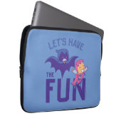 Teen Titans Go! | Starfire & Raven "Have the Fun" Laptopschutzhülle (Vorne Rechts)