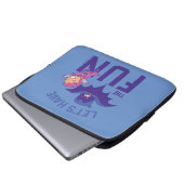 Teen Titans Go! | Starfire & Raven "Have the Fun" Laptopschutzhülle (Vorne Knopf)