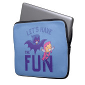 Teen Titans Go! | Starfire & Raven "Have the Fun" Laptopschutzhülle (Vorderseite Links)