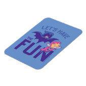 Teen Titans Go! | Starfire & Raven "Have the Fun" Magnet (Linke Seite)